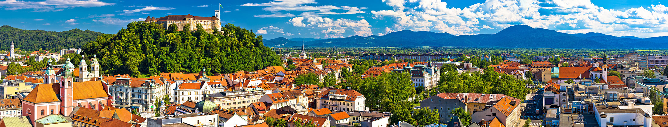 Ljubljana in Slowenien Reisen
